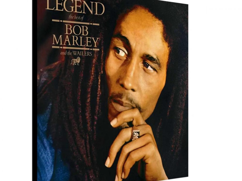 Bob Marley & The Wailers – Legend Album Cover on Canvas