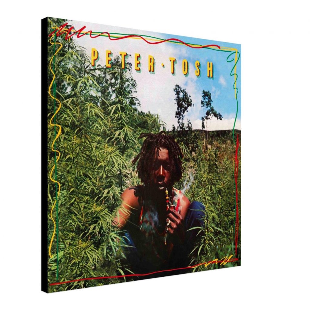 Peter Tosh - Legalize It Album Cover on Canvas