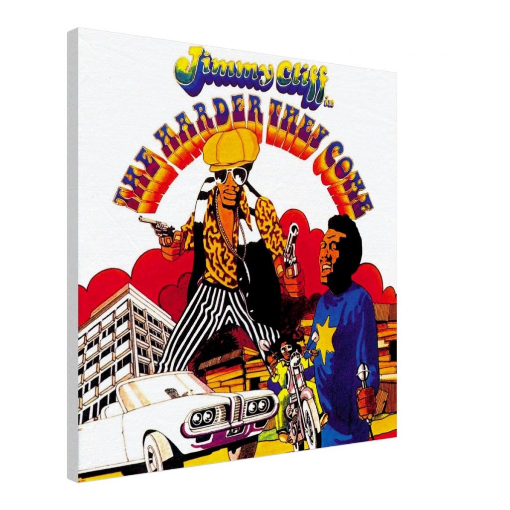 The Harder They Come Album Cover on Canvas