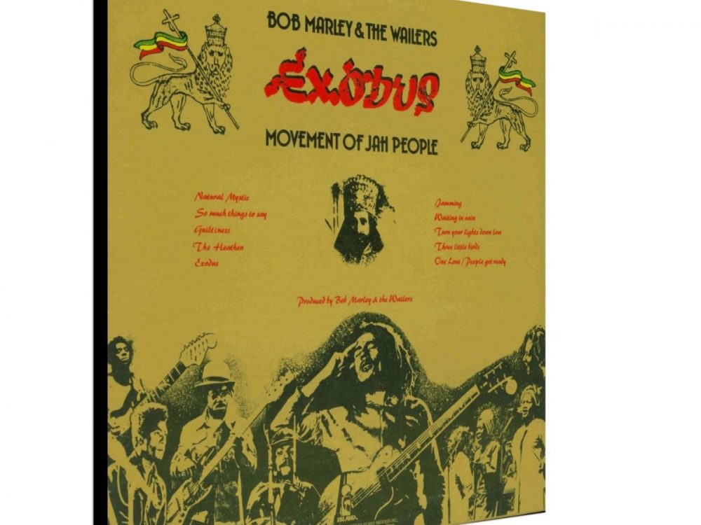 Exodus - Back Album Cover on Canvas