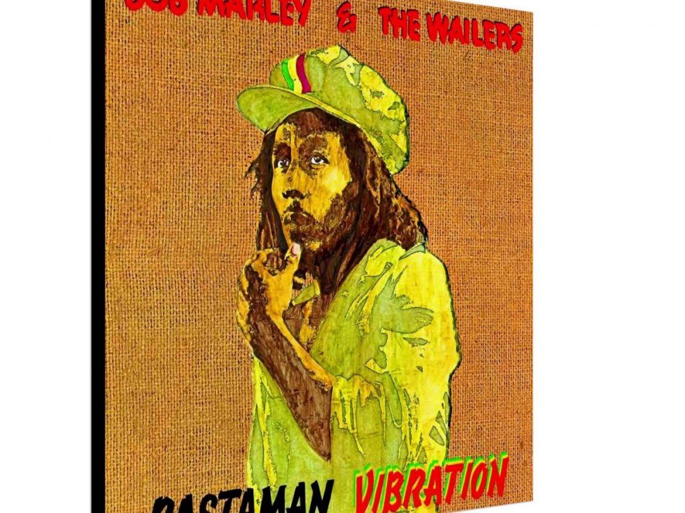 Rastaman Vibration Album Cover on Canvas