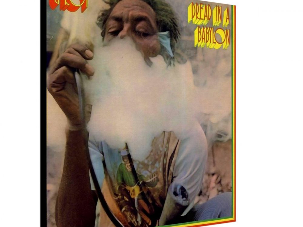 Uroy - Dread in a Babylon Album Cover on Canvas