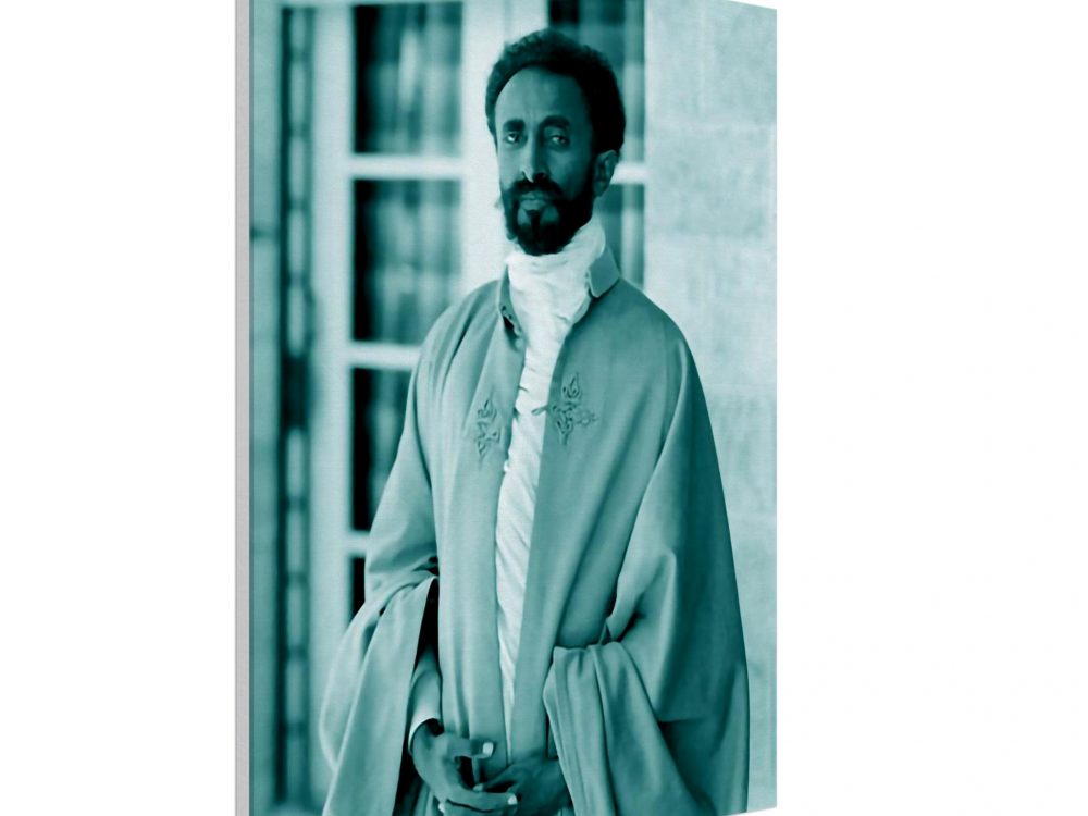 Emperor Haile Selassie I - Outside Palace
