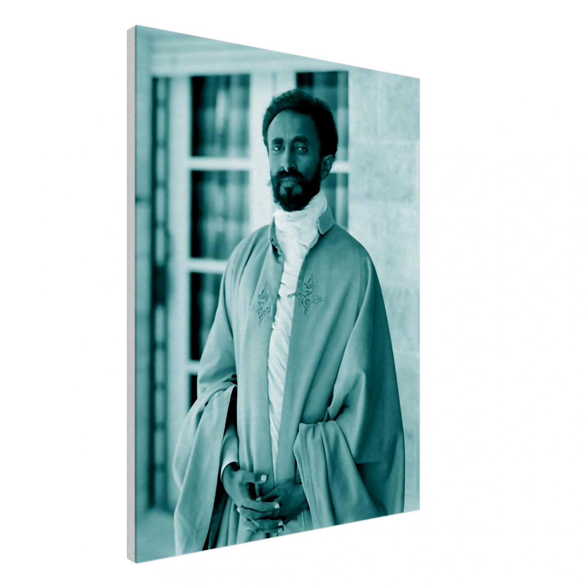 Emperor Haile Selassie I - Outside Palace