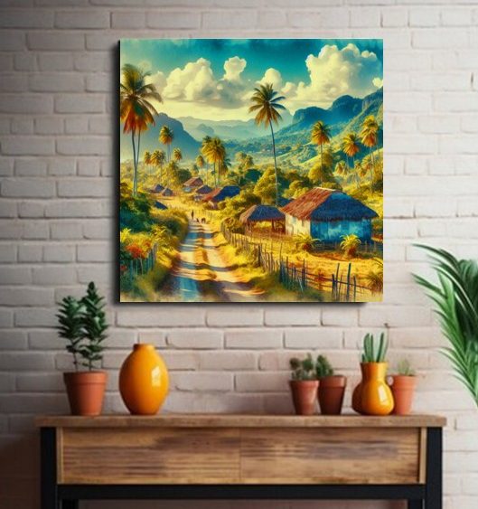 Caribbean Harmony 3 Caribbean Harmony – A Village at Dawn