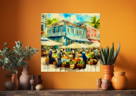 Caribbean Market Day