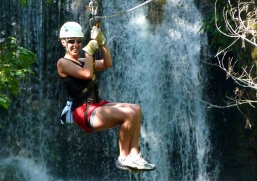Climb Dunn’s River Falls & Zip-line over the Falls with Lunch