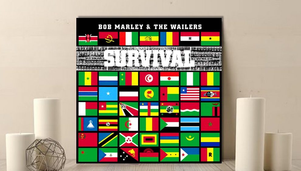 Survival Album Cover on Canvas - 1 Bob Marley and The Wailers – Survival