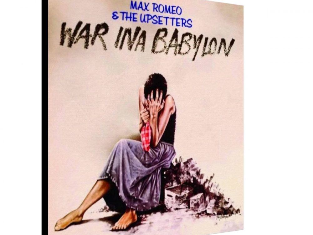 Max Romeo - War in Babylon on Canvas