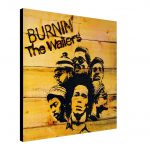 Bob Marley & The Wailers – Burnin’ Album on Canvas