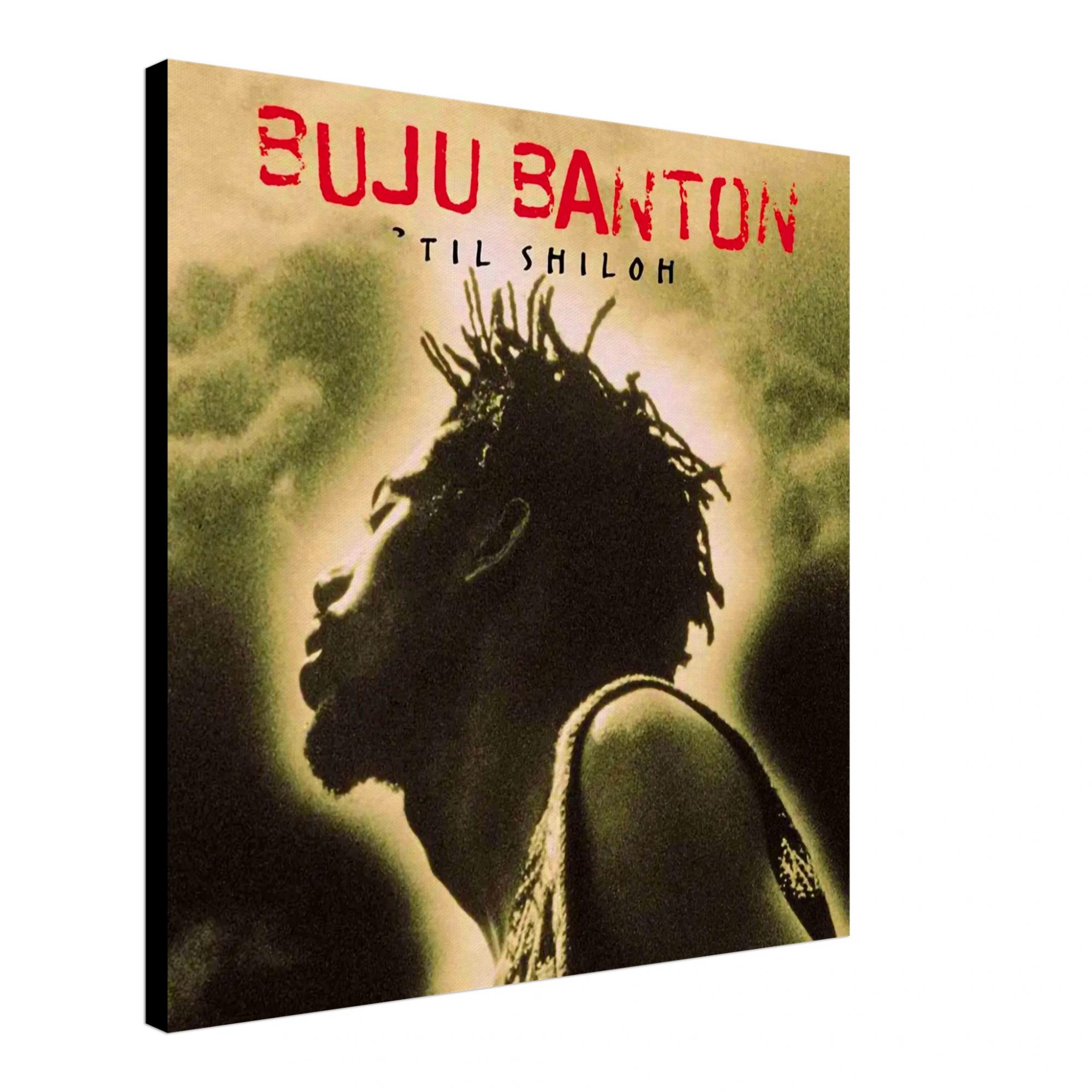 Buju Banton - 'Til Shiloh Album Cover on Canvas 1 Buju Banton - 'Til Shiloh Album Cover on Canvas 1