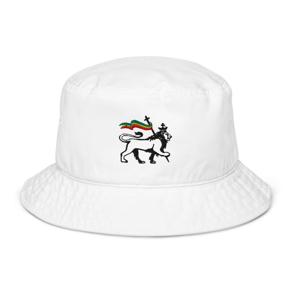 Embroidered Lion of Judah - Organic Bucket Hat