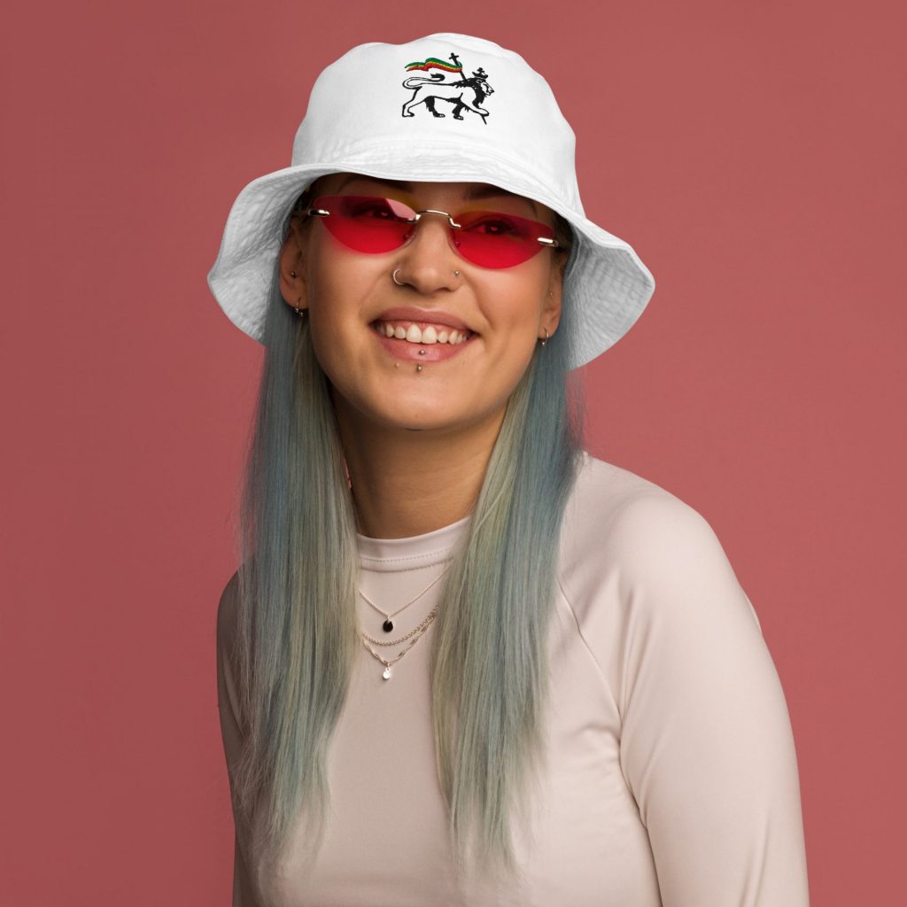 Embroidered Lion of Judah - Organic Bucket Hat