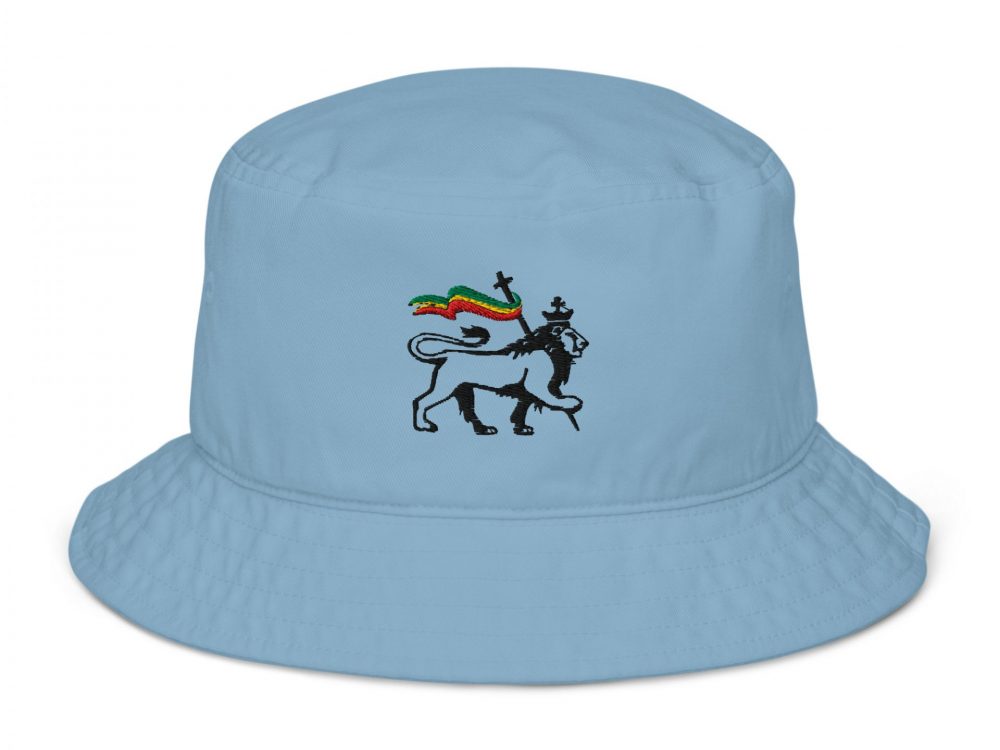 Embroidered Lion of Judah - Organic Bucket Hat