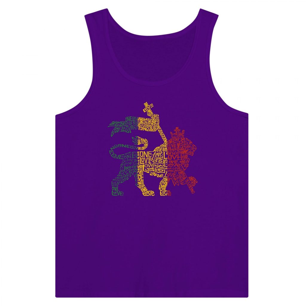 One Love Lion of Judah Sleeveless Tank Top