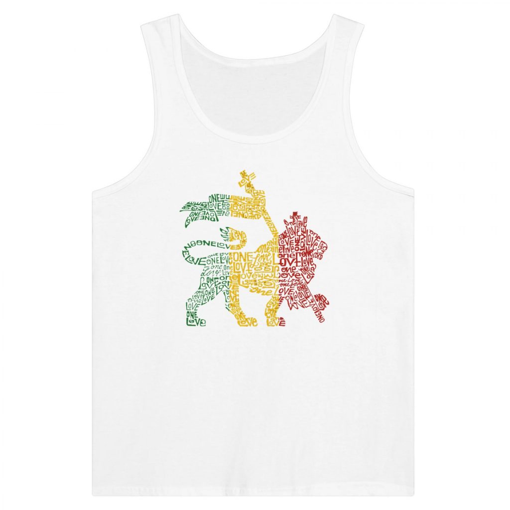 One Love Lion of Judah Sleeveless Tank Top