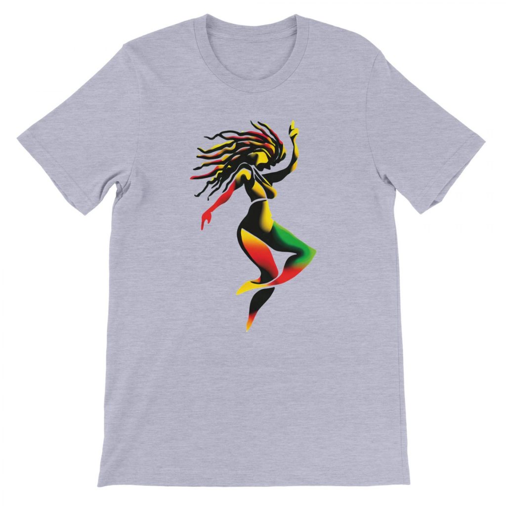 Dancing Reggae Sista T-Shirt