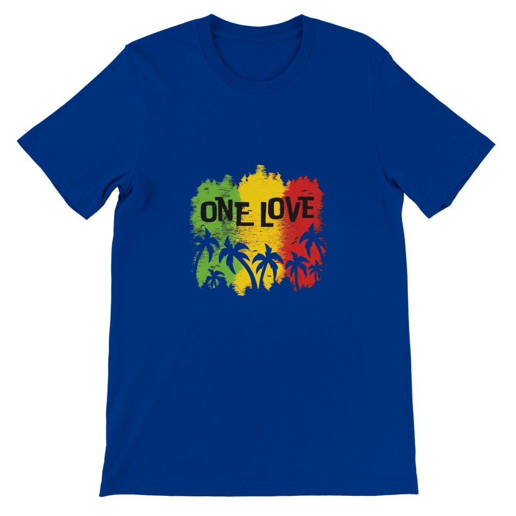 One Love Tropical Sunset T-Shirt