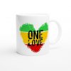 One Love Heart Mug