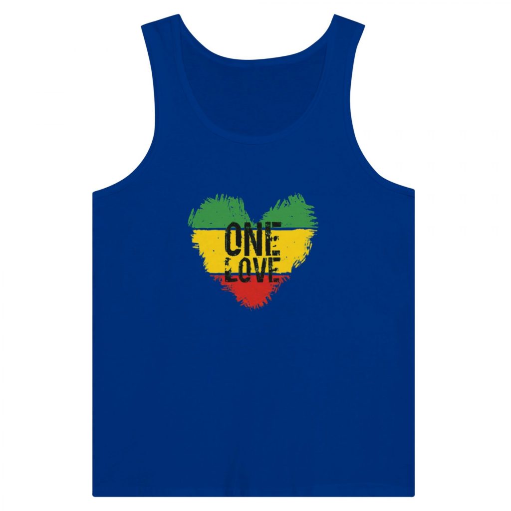 One Love Heart Sleeveless Top