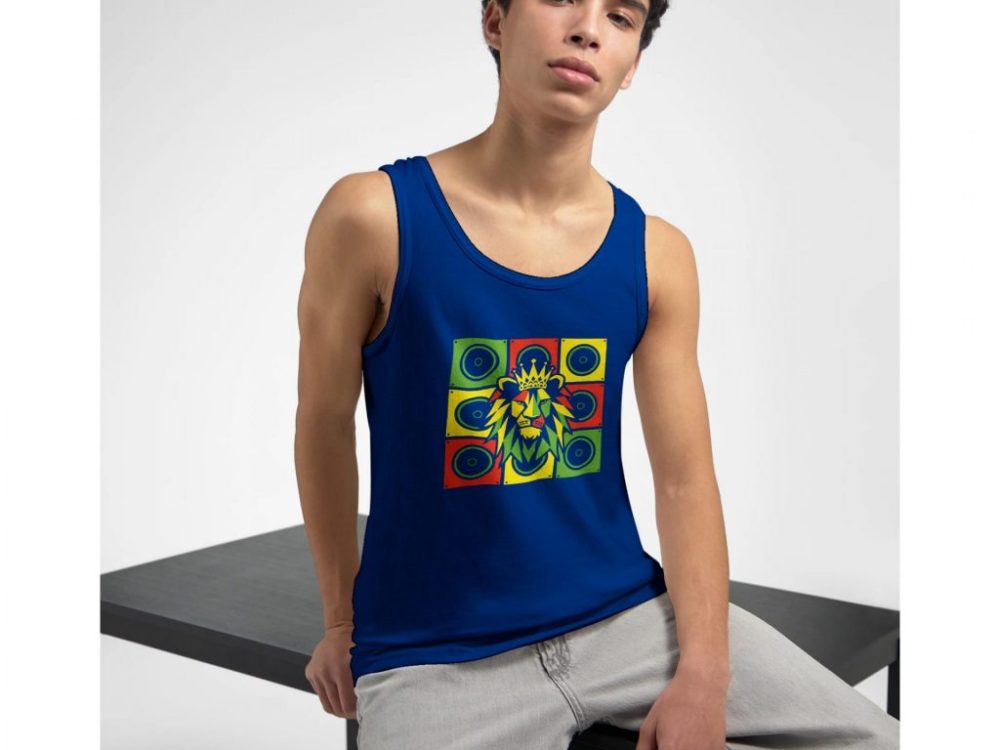 Lion Sound System Sleeveless Top