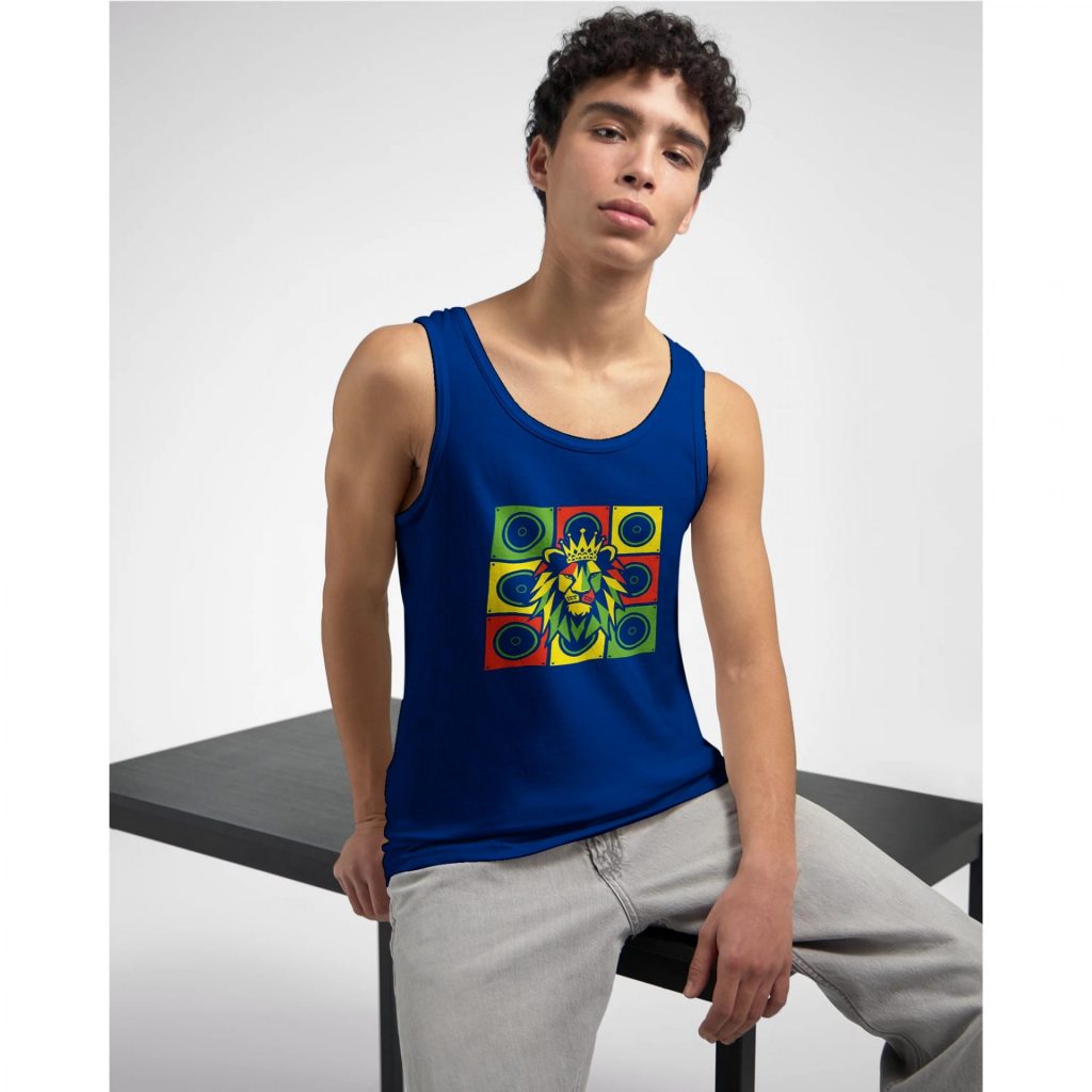 Lion Sound System Sleeveless Top