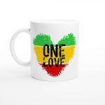 One Love Heart Mug