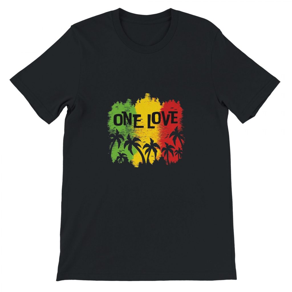 One Love Tropical Sunset T-Shirt