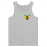 One Love Heart Sleeveless Top