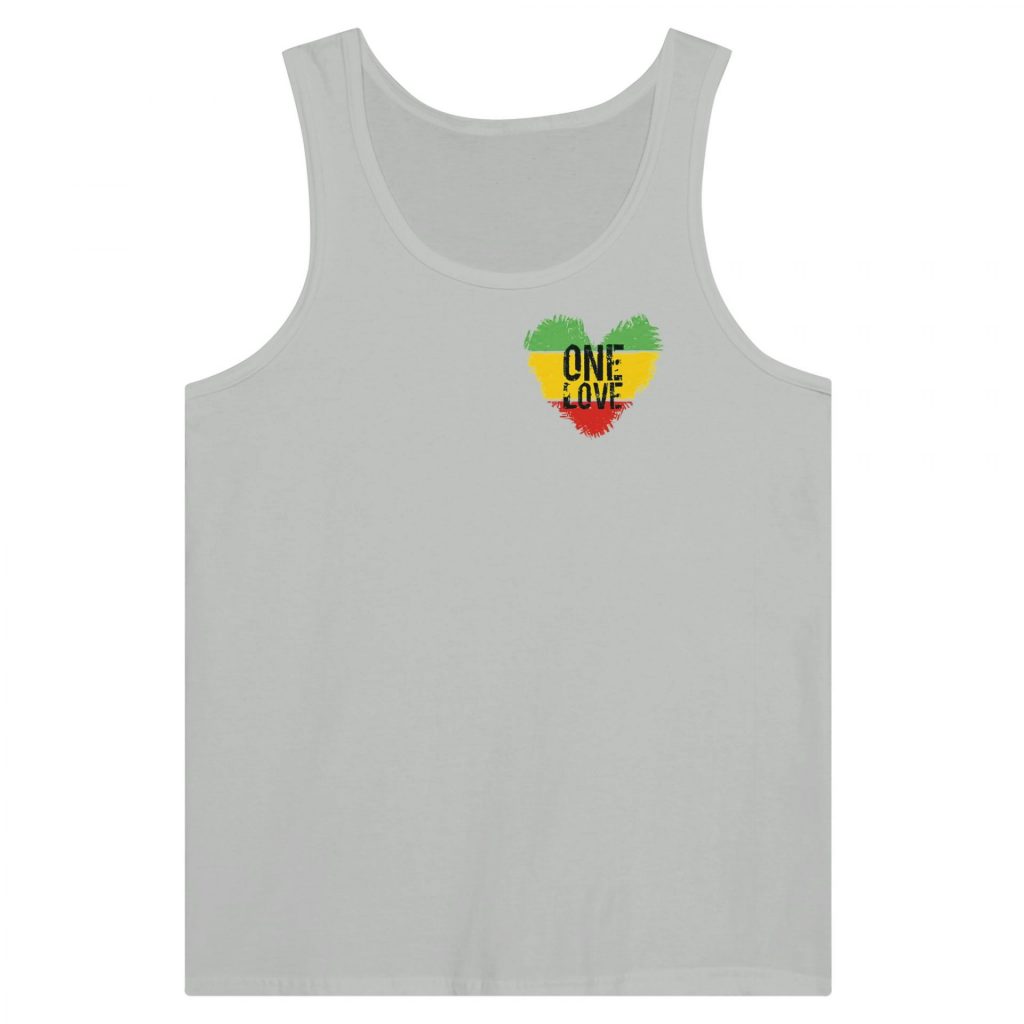 One Love Heart Sleeveless Top