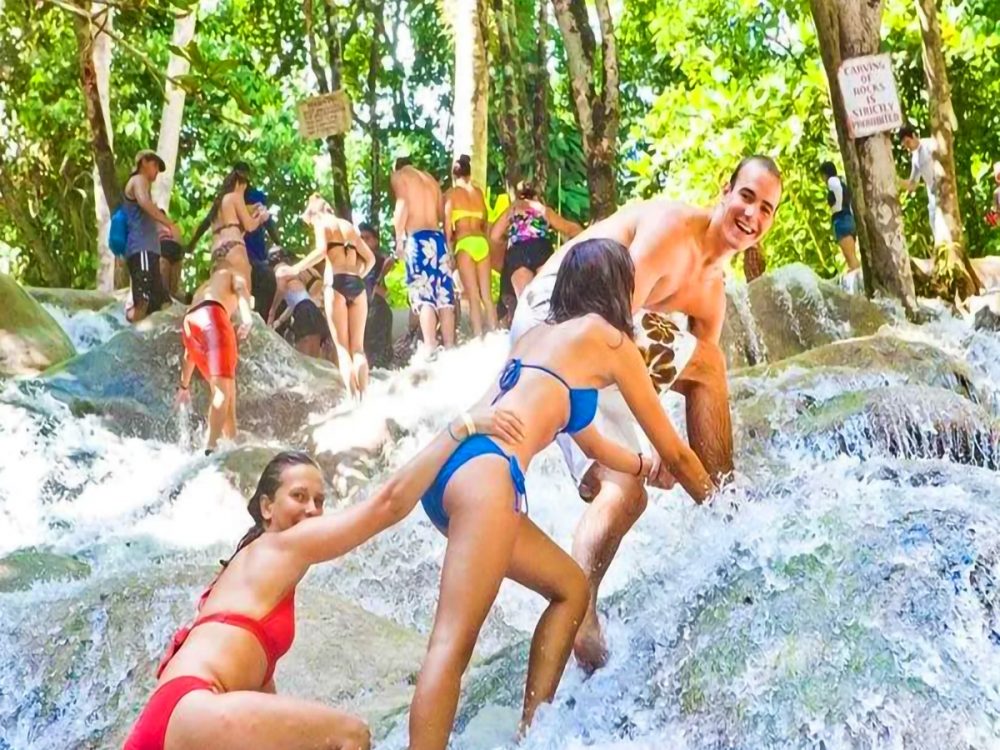 Dunn’s River Falls with Jerk Lunch