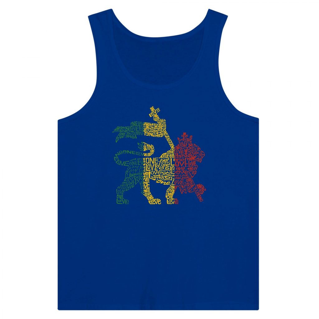 One Love Lion of Judah Sleeveless Tank Top