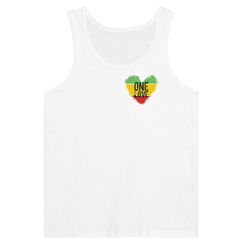 One Love Heart Sleeveless Top