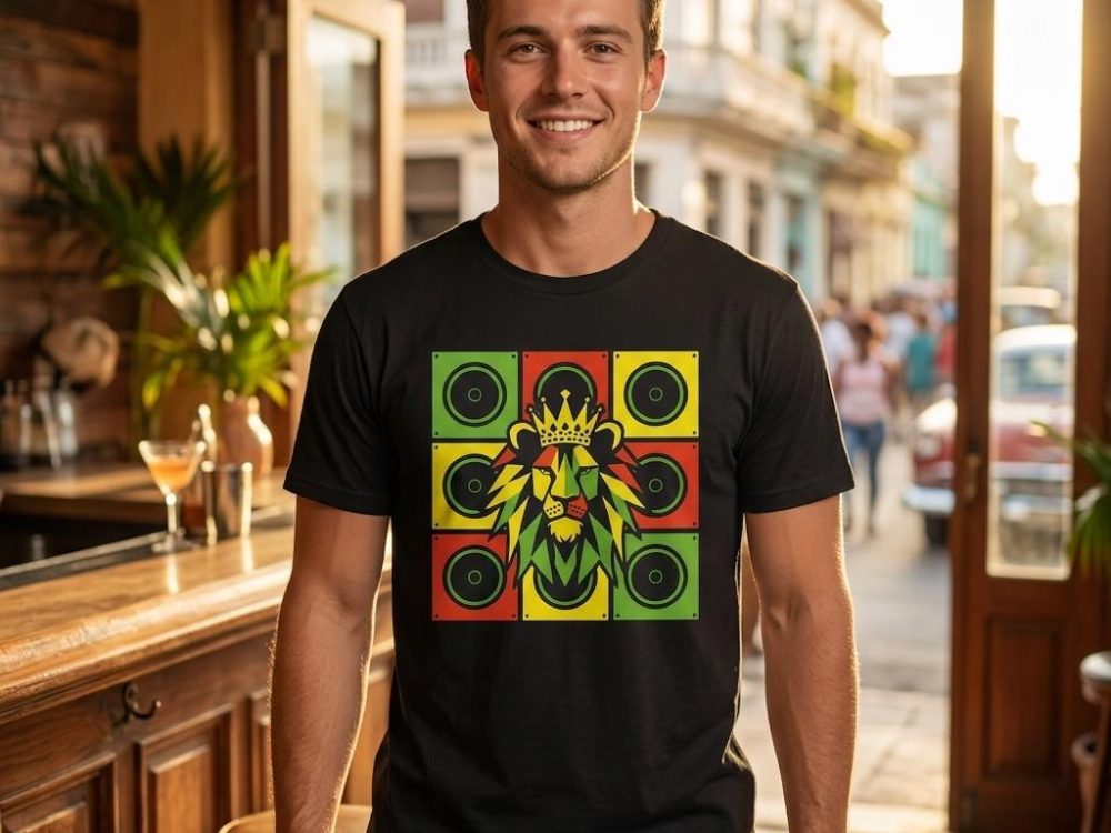 Reggae Lion Sound System T-Shirt Reggae Lion Sound System T-Shirt