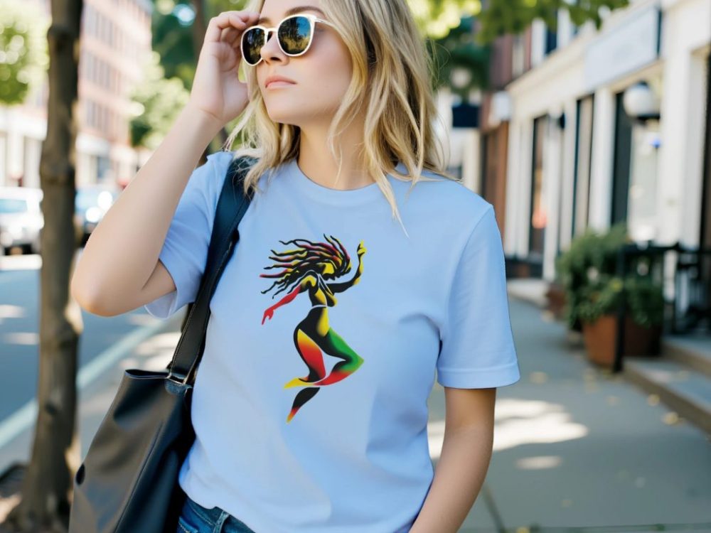 Dancing Reggae Sista T-Shirt
