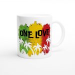One Love Tropical Sunset Mug