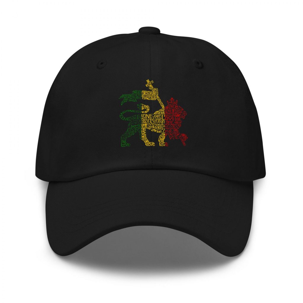 Lion of Judah "One Love" Baseball Cap