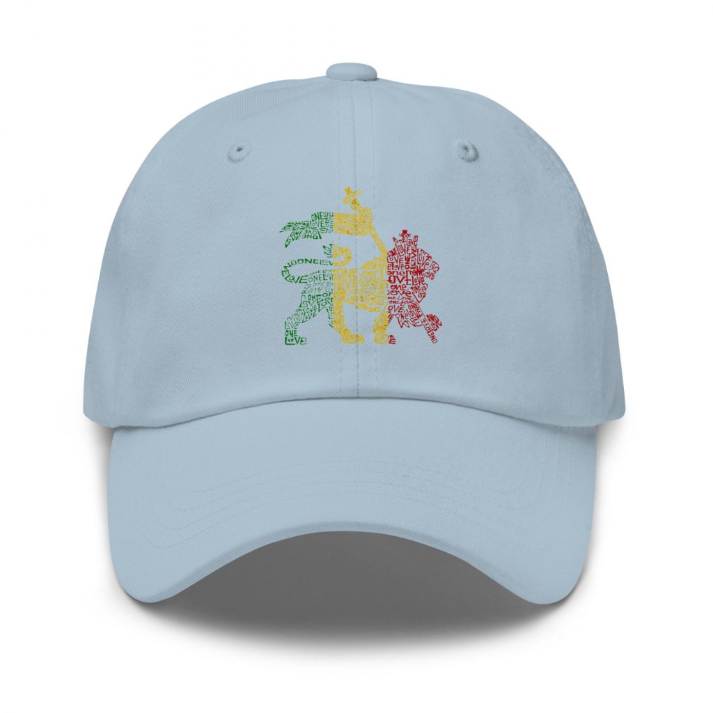 Lion of Judah "One Love" Baseball Cap