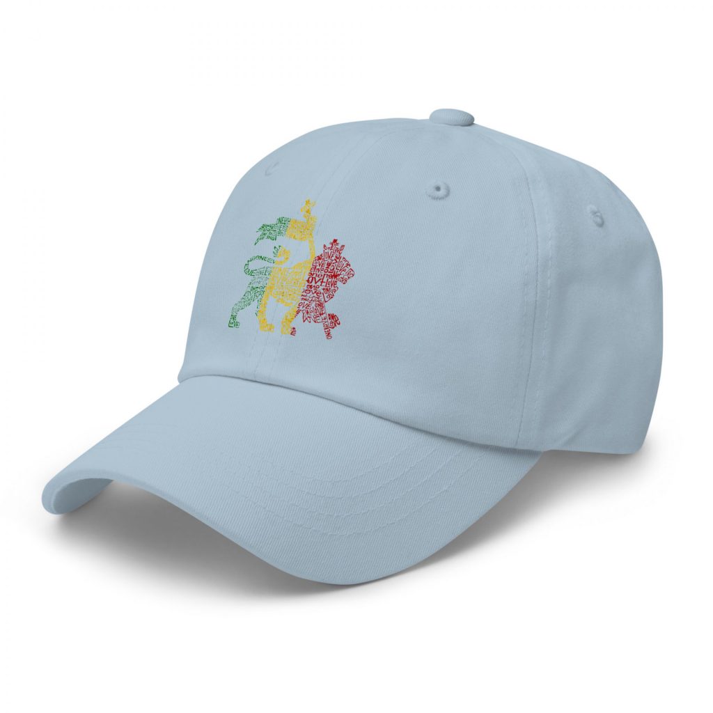 Lion of Judah "One Love" Baseball Cap
