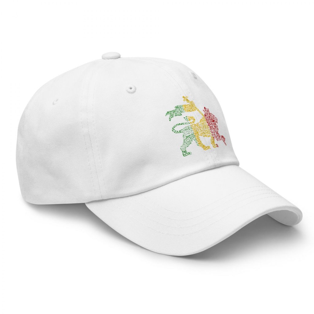 Lion of Judah "One Love" Baseball Cap