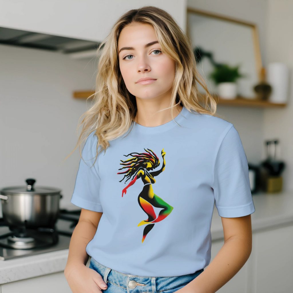 Dancing Reggae Sista T-Shirt