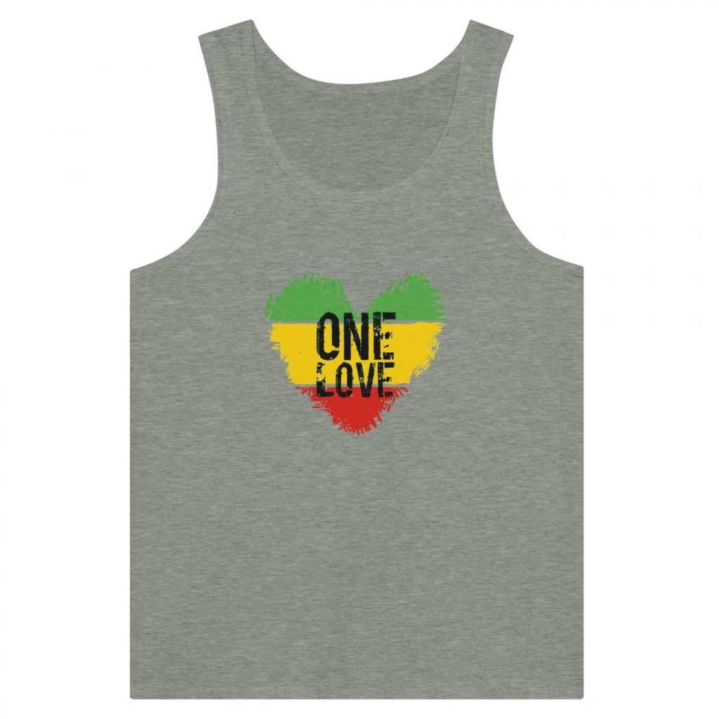 One Love Heart Sleeveless Top