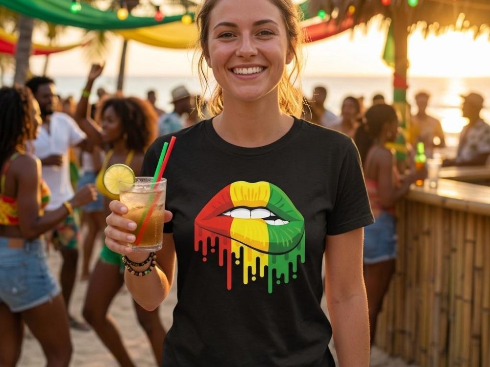Sexy Reggae Lips T-Shirt