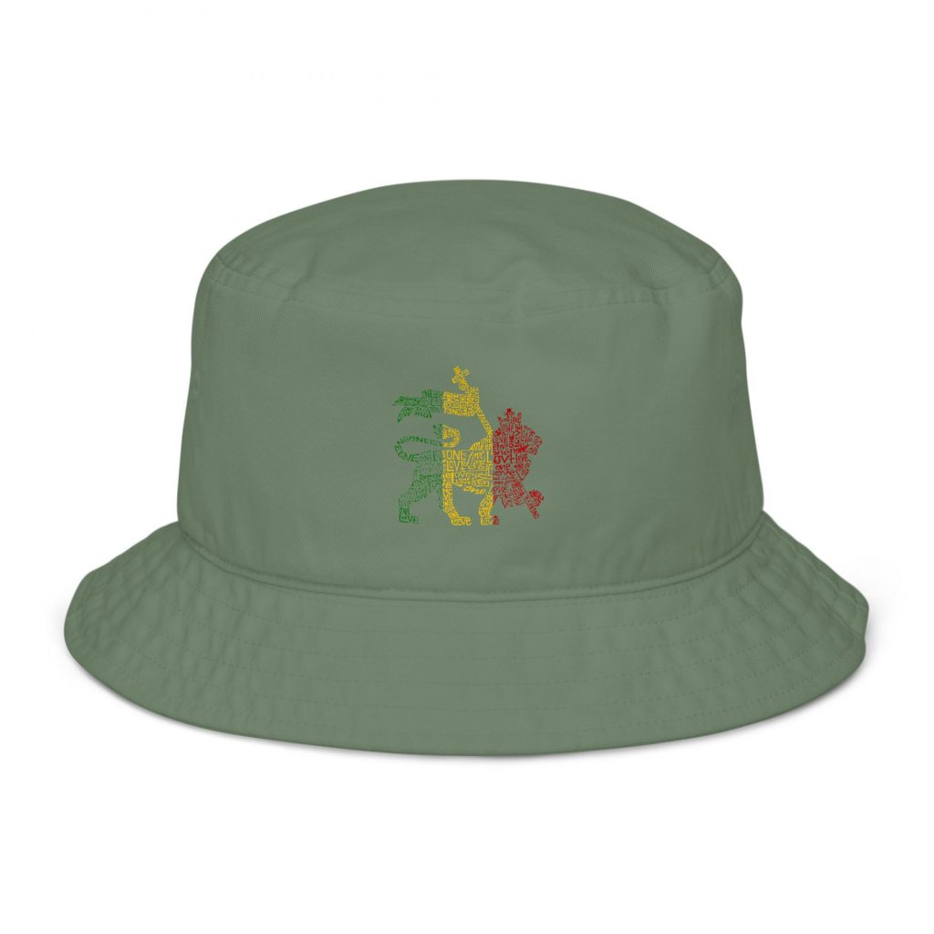 Lion of Judah "One Love" Bucket Hat