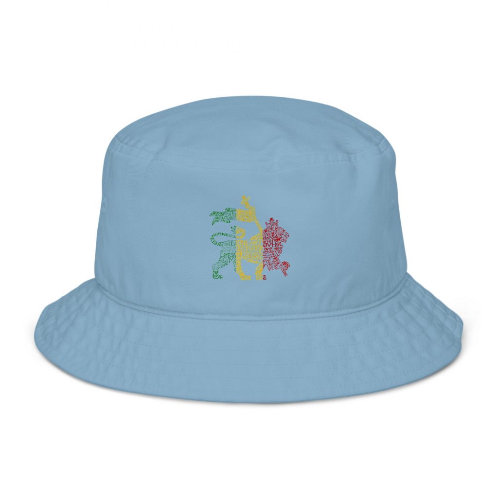 Lion of Judah "One Love" Bucket Hat