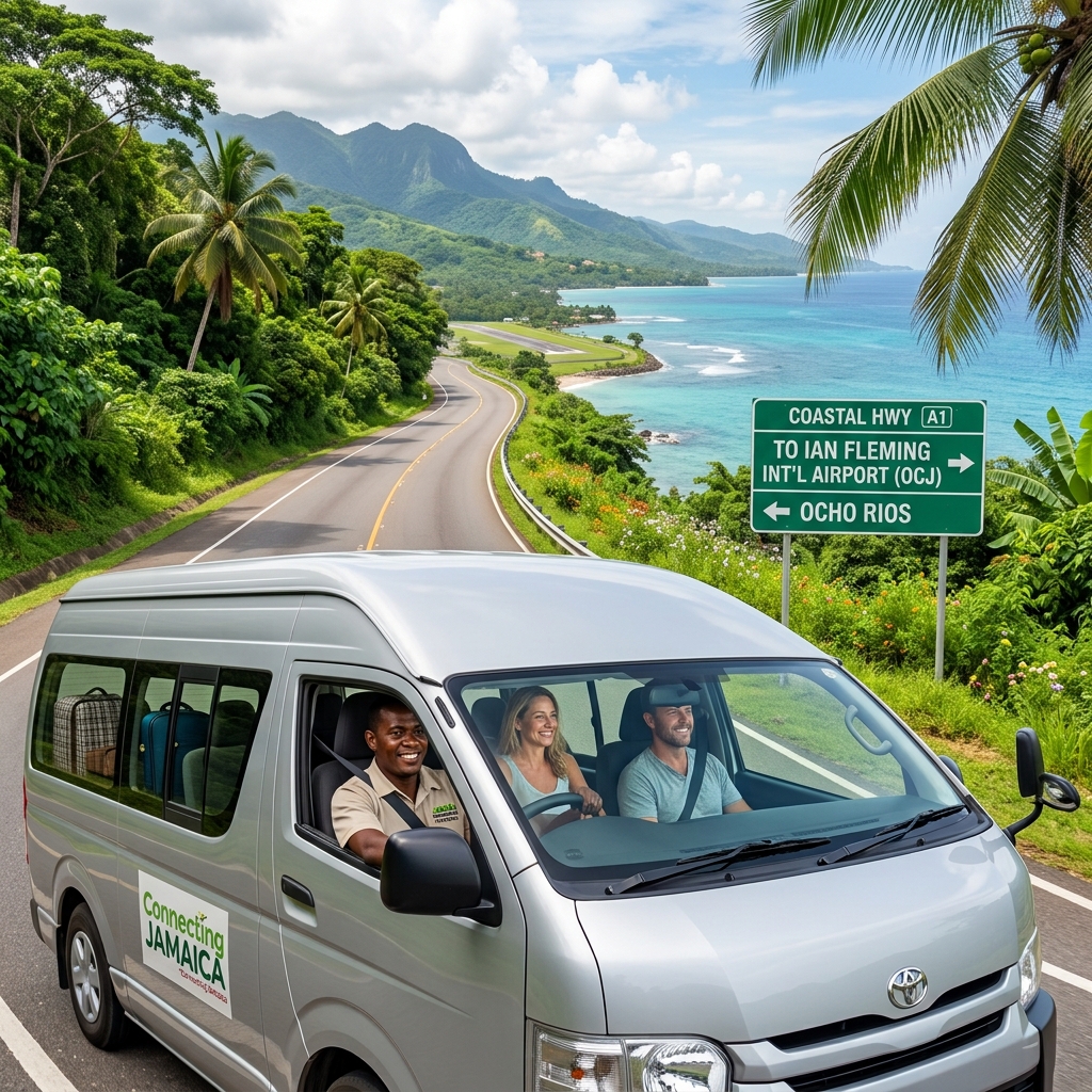 From Ocho Rios to Ian Fleming Airport Transfer